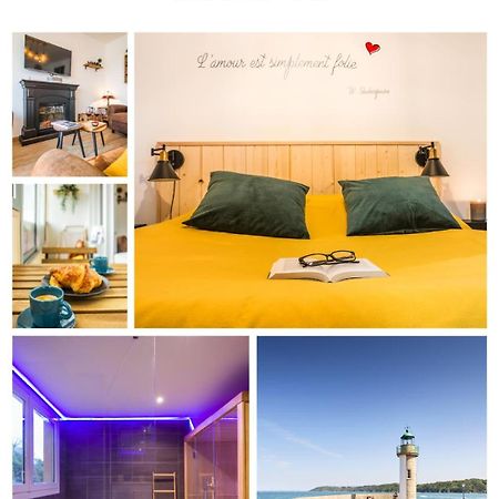 Escapade En Bord De Mer Avec Sauna Et Spa Prives 比尼克 外观 照片