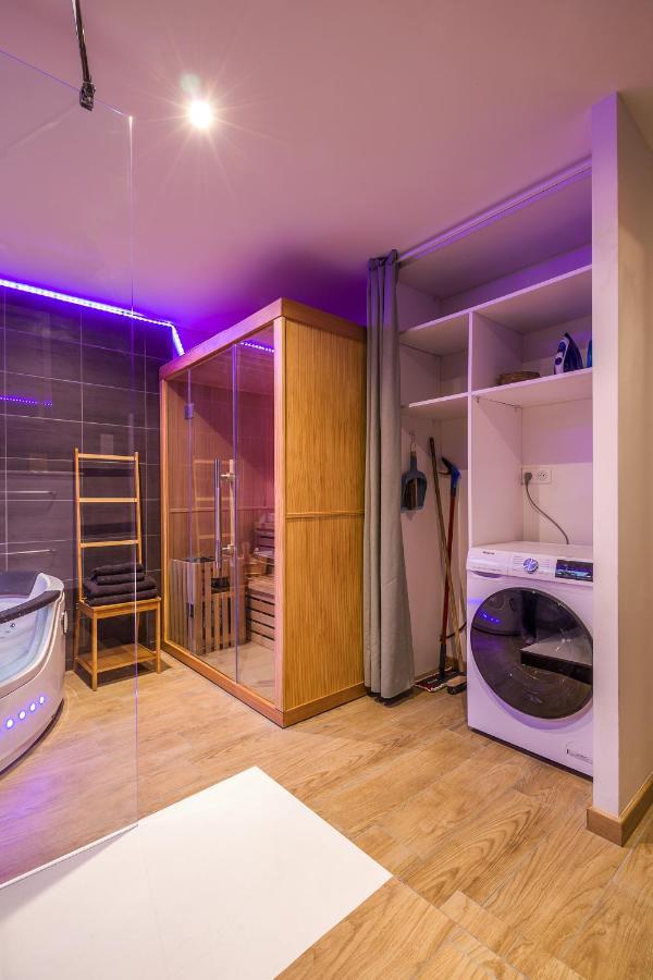 Escapade En Bord De Mer Avec Sauna Et Spa Prives 比尼克 外观 照片
