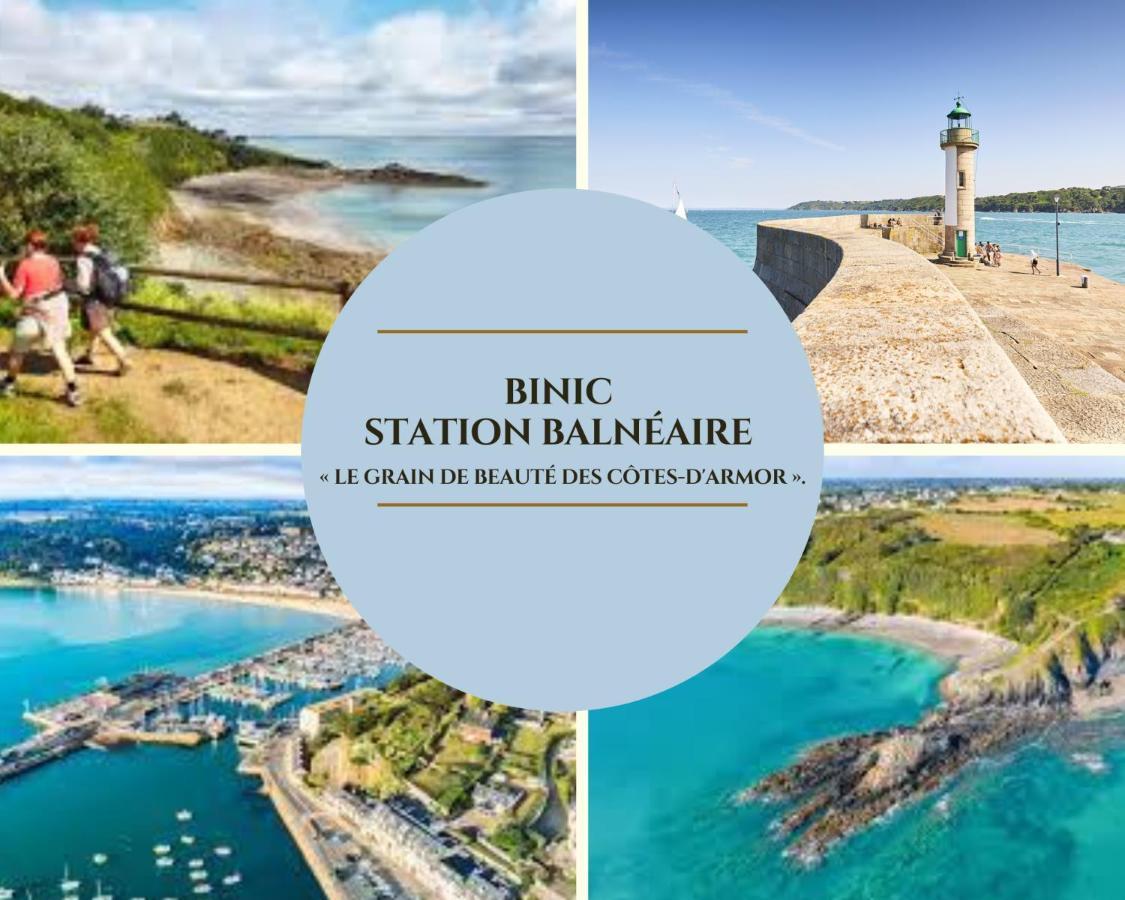 Escapade En Bord De Mer Avec Sauna Et Spa Prives 比尼克 外观 照片